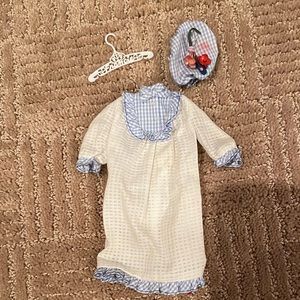 Vintage Mattel Barbie Francie Tuckered Out Nightgown set